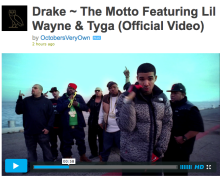 Must-see video! DRIZZY “THE MOTTO” #BAYLUV #CALILUV @e40