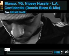 [REMIX VIDEO] @WHOISBLANCO @YG @NIPSEYHUSSLE @LEGENDGARY LA CONFIDENTIAL DENNIS BLAZE REMIX #ninjatools #westcoast